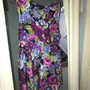 Multi colored floral top from forever 21